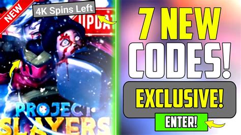 codes for project slayers update 1.5|Roblox: Project Slayers Codes